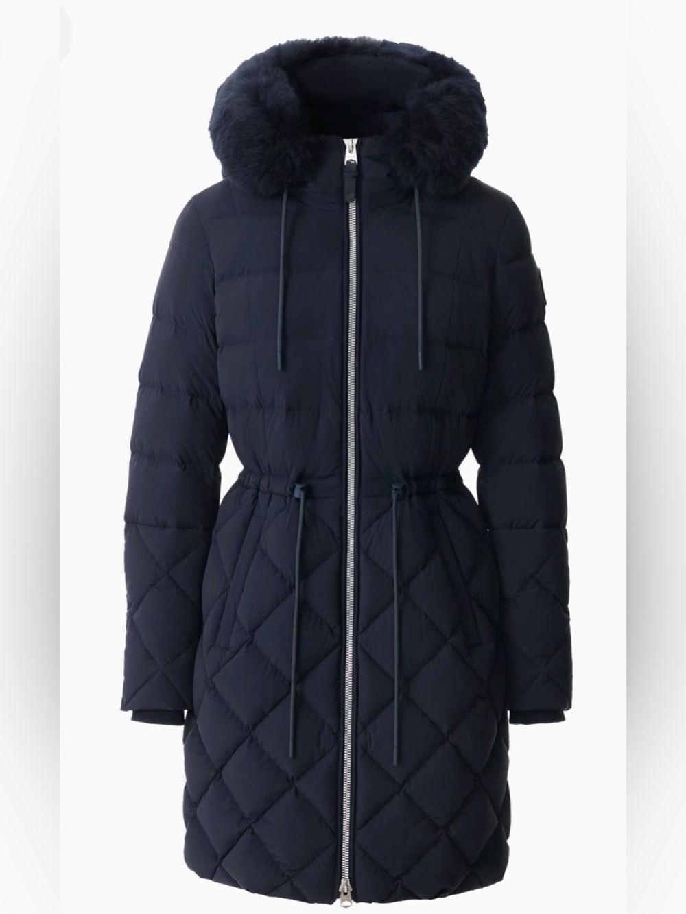 Mackage Xena Quilted Faux-Fur-Hood Down Coat NWT (real pics in listing)